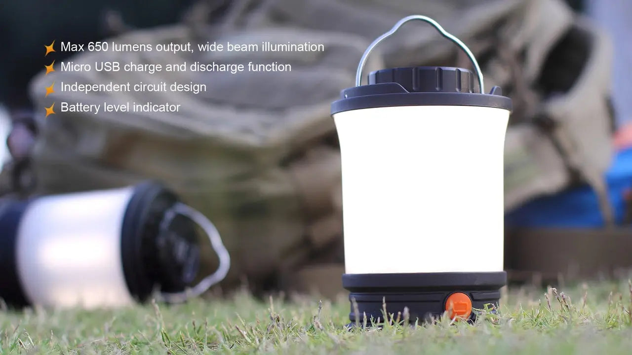 Fenix 650 Lumen Rechargeable Camping Lantern - F FX-CL30R Fenix