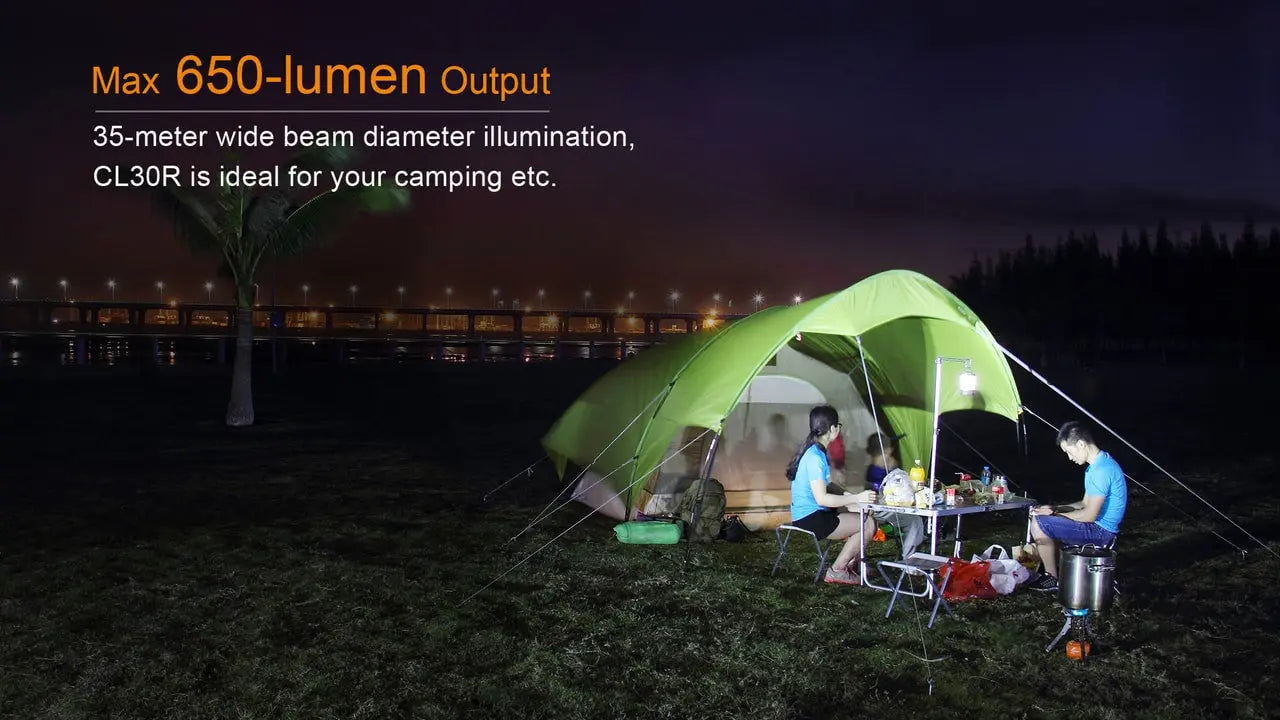 Fenix 650 Lumen Rechargeable Camping Lantern - F FX-CL30R Fenix