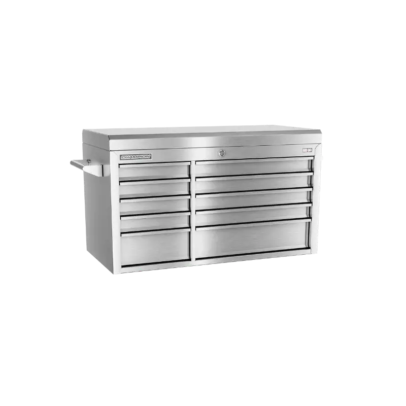 Champion Tool 10-Drawer FMPRO Plus SST Top Chest, 54 W x 23 H x 20 D in - CM FMPSA5410TC Champion Tool Storage