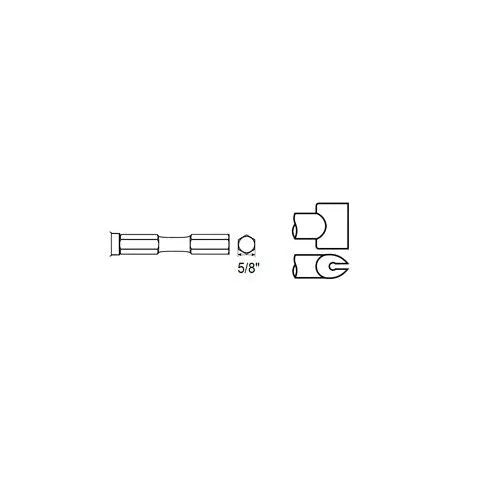 Chicago Pneumatic Hexagon Combination Holder Shank, 5/8 in - CP 6150029030 Chicago Pneumatic