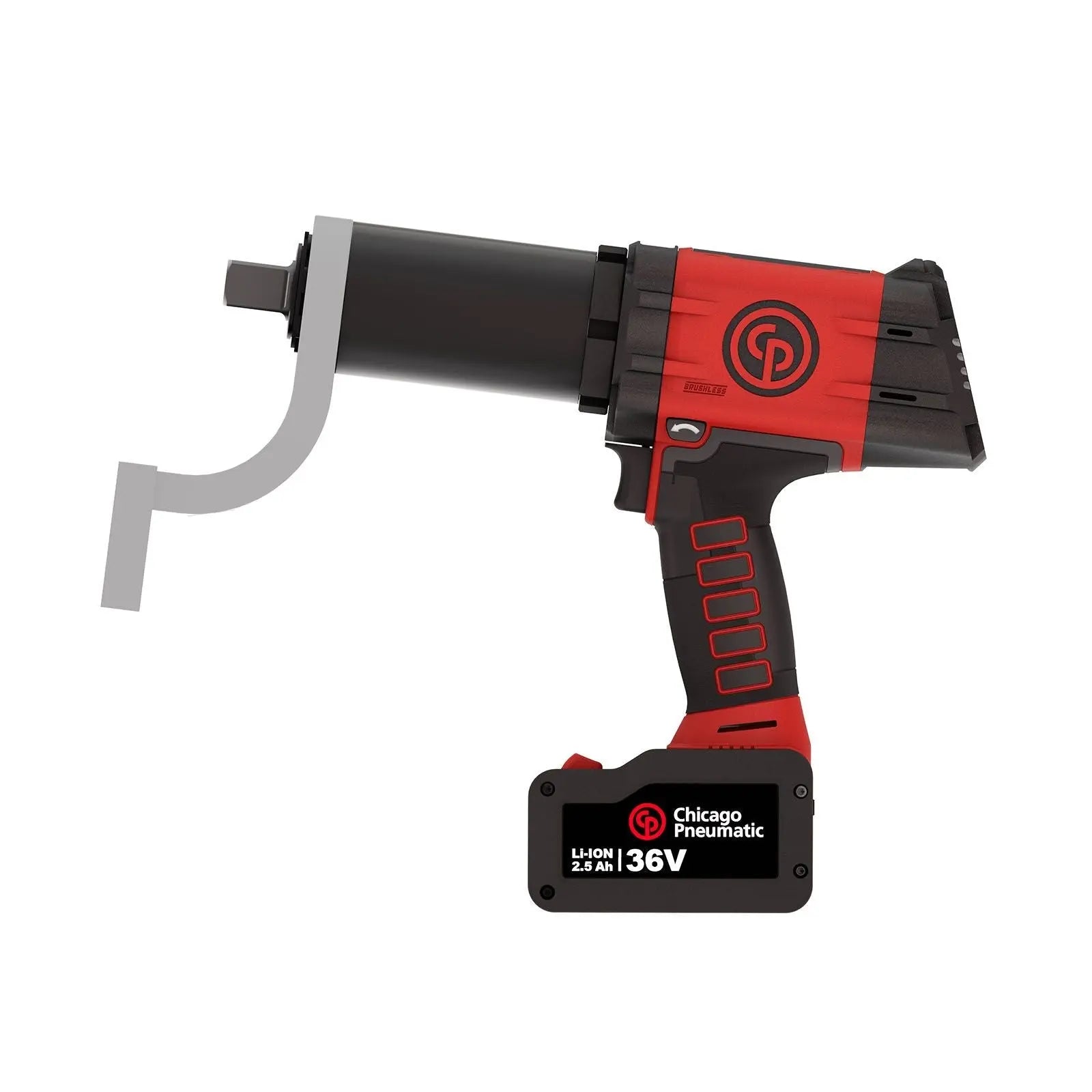 Chicago Pneumatic 3/4 in Battery Connected Quality Torque Wrench without Reaction Arm - CP 6151570360 Chicago Pneumatic