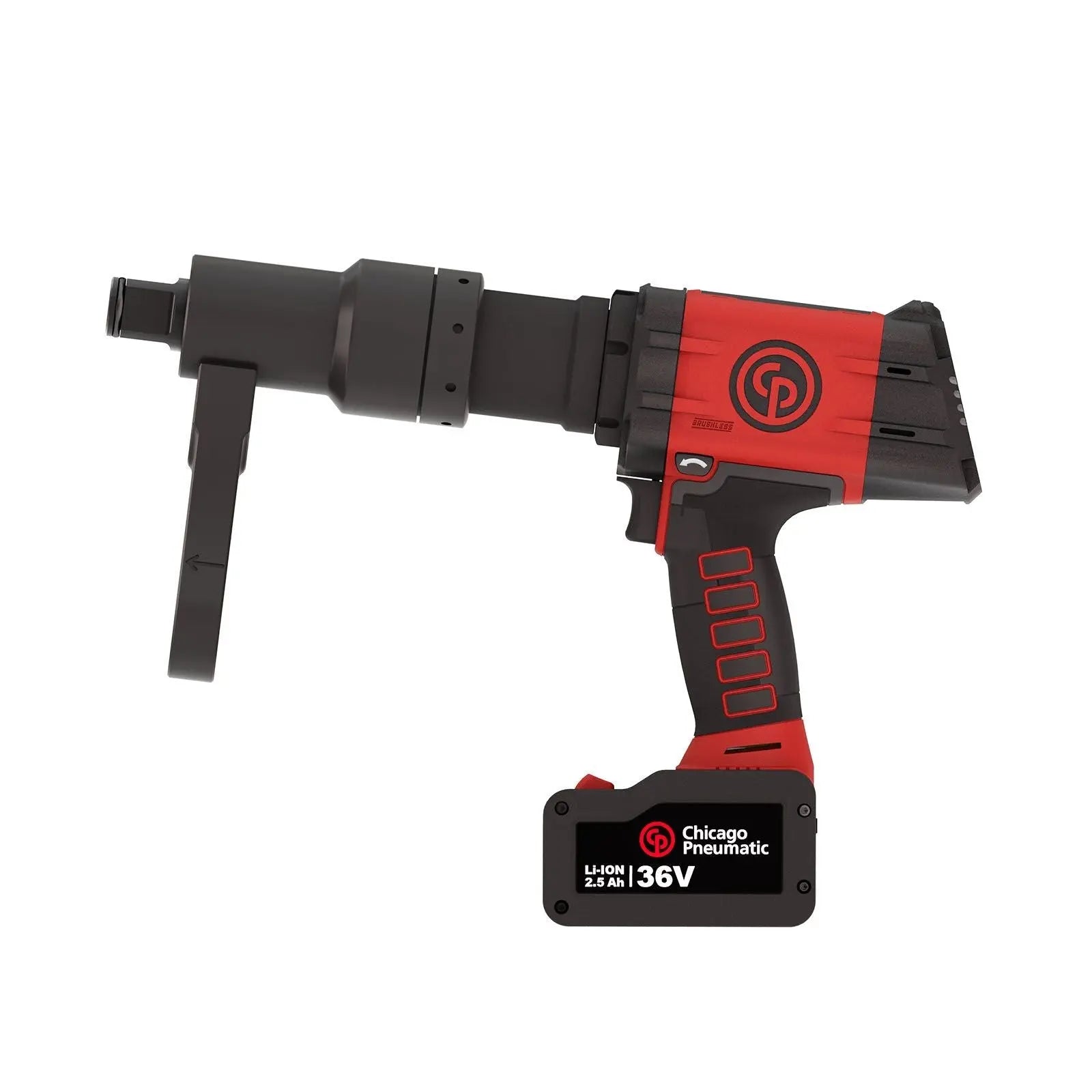 Chicago Pneumatic 1 in Battery Connected Quality Torque Wrench with Cup and 1 Trigger - CP 6151570580 Chicago Pneumatic