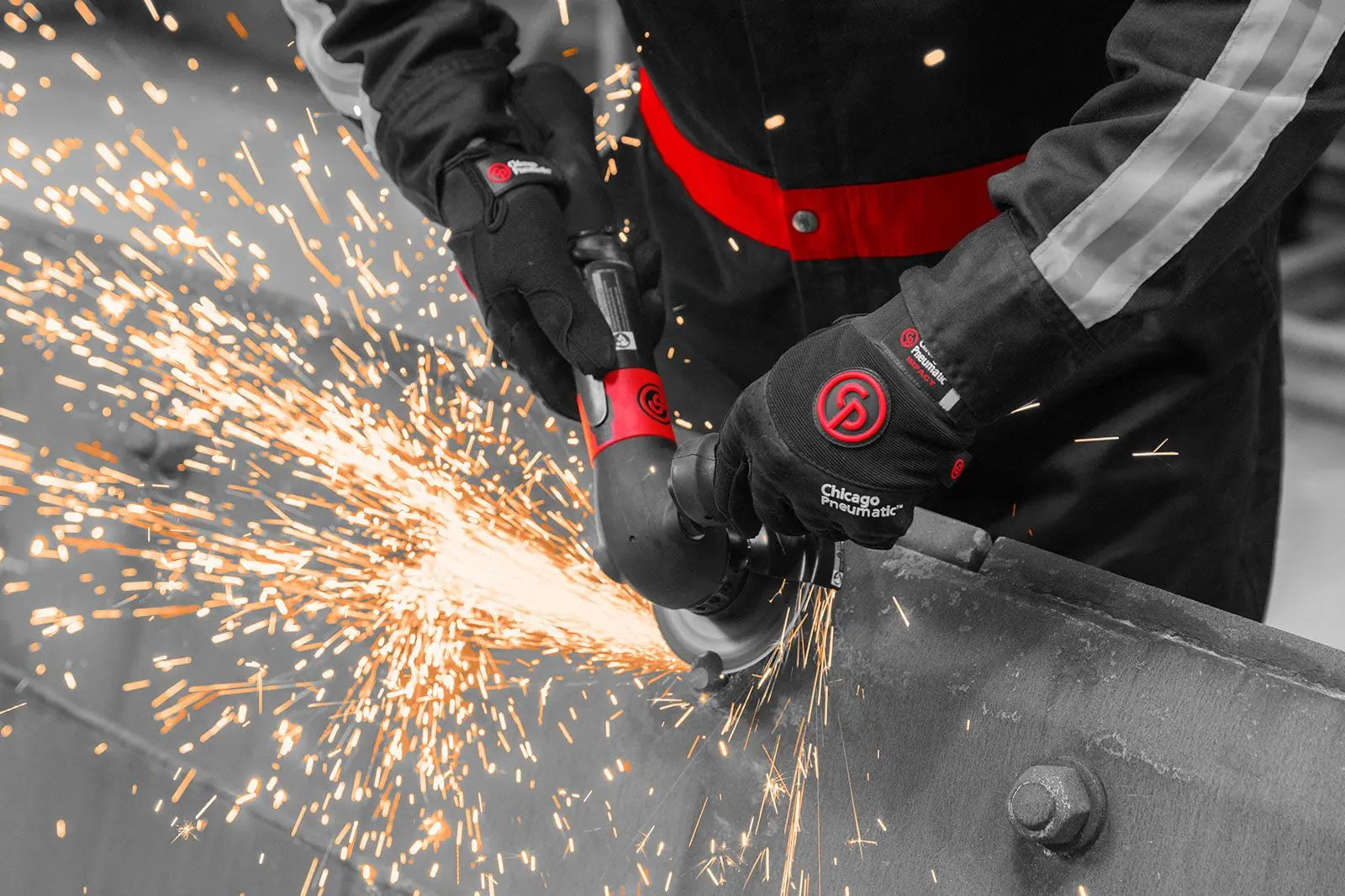 Chicago Pneumatic CP3650-120AB5V Series Angle Grinder - CP 6151607900 Chicago Pneumatic