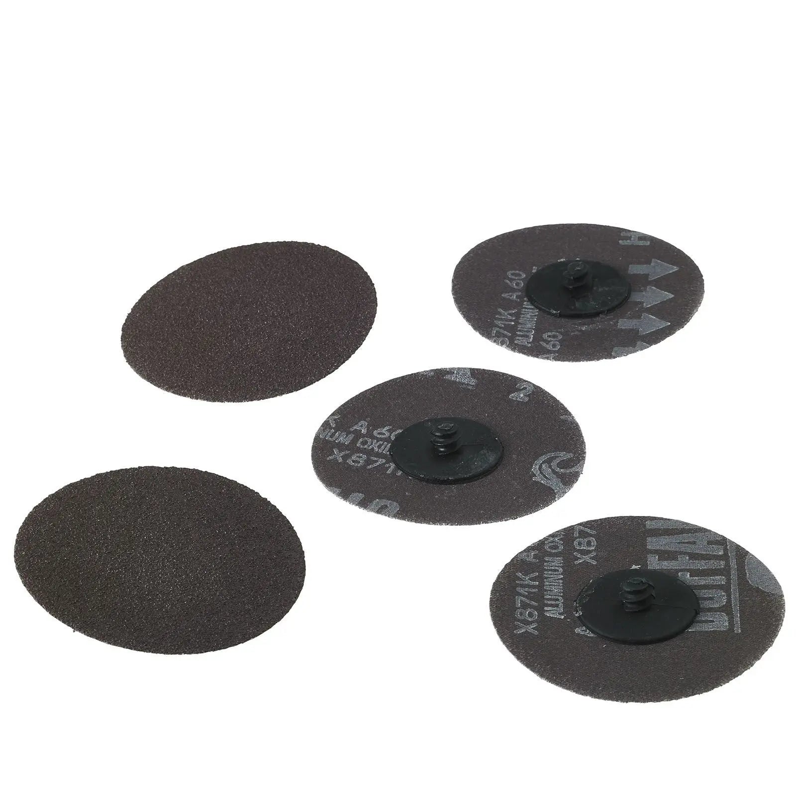 Chicago Pneumatic Set of 5 Roloc Sanding Disc, 3 in, 60 Grit - CP 8940161712 Chicago Pneumatic