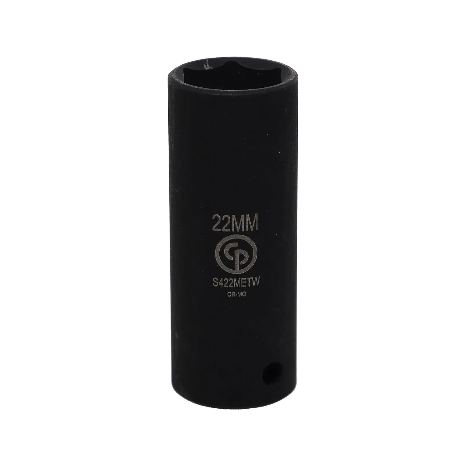 Chicago Pneumatic S422MetricW 1/2 in Drive Deep Thin Wall Impact Socket, 22mm - CP 8940167728 Chicago Pneumatic