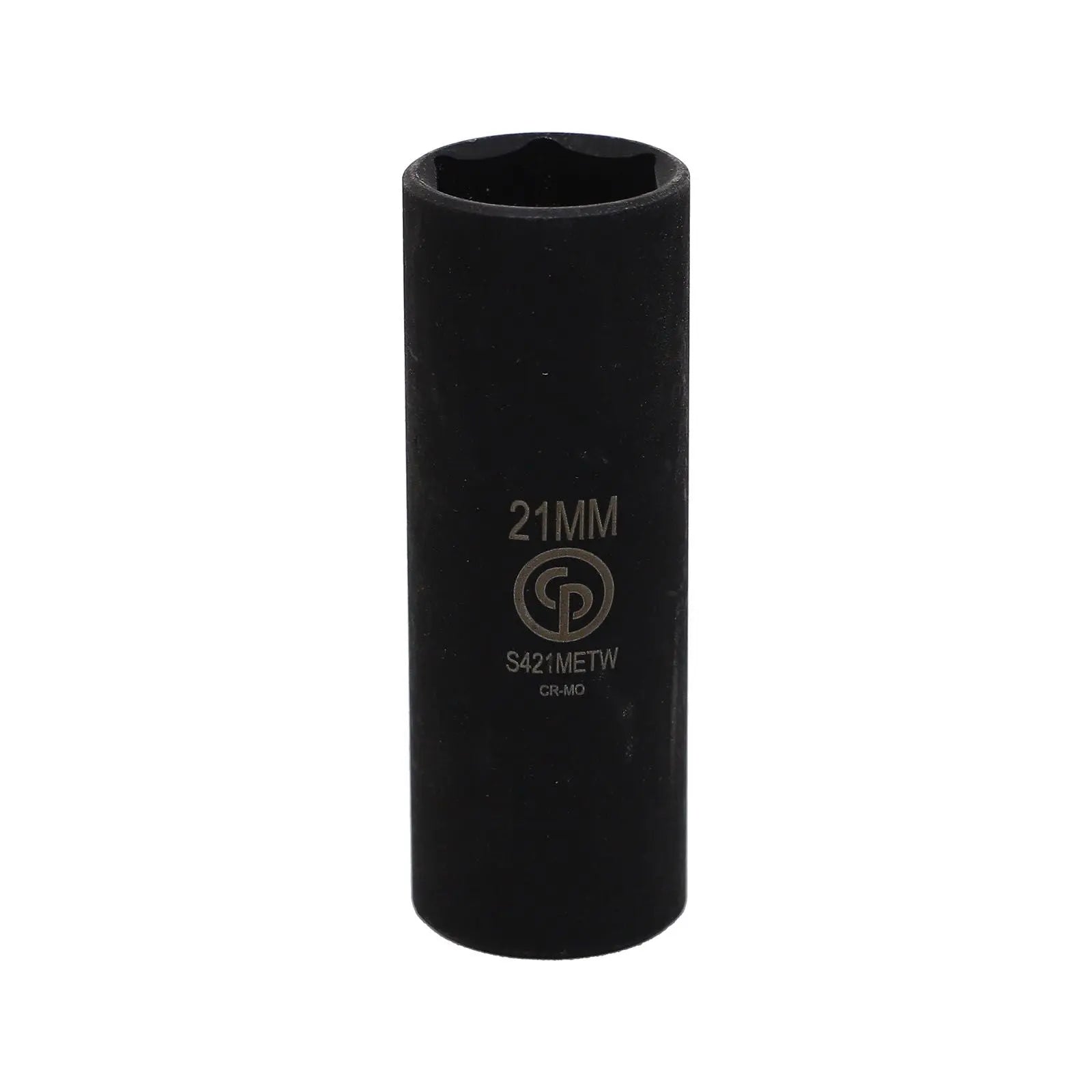 Chicago Pneumatic S421MetricW 1/2 in Drive Deep Thin Wall Impact Socket, 21mm - CP 8940167731 Chicago Pneumatic