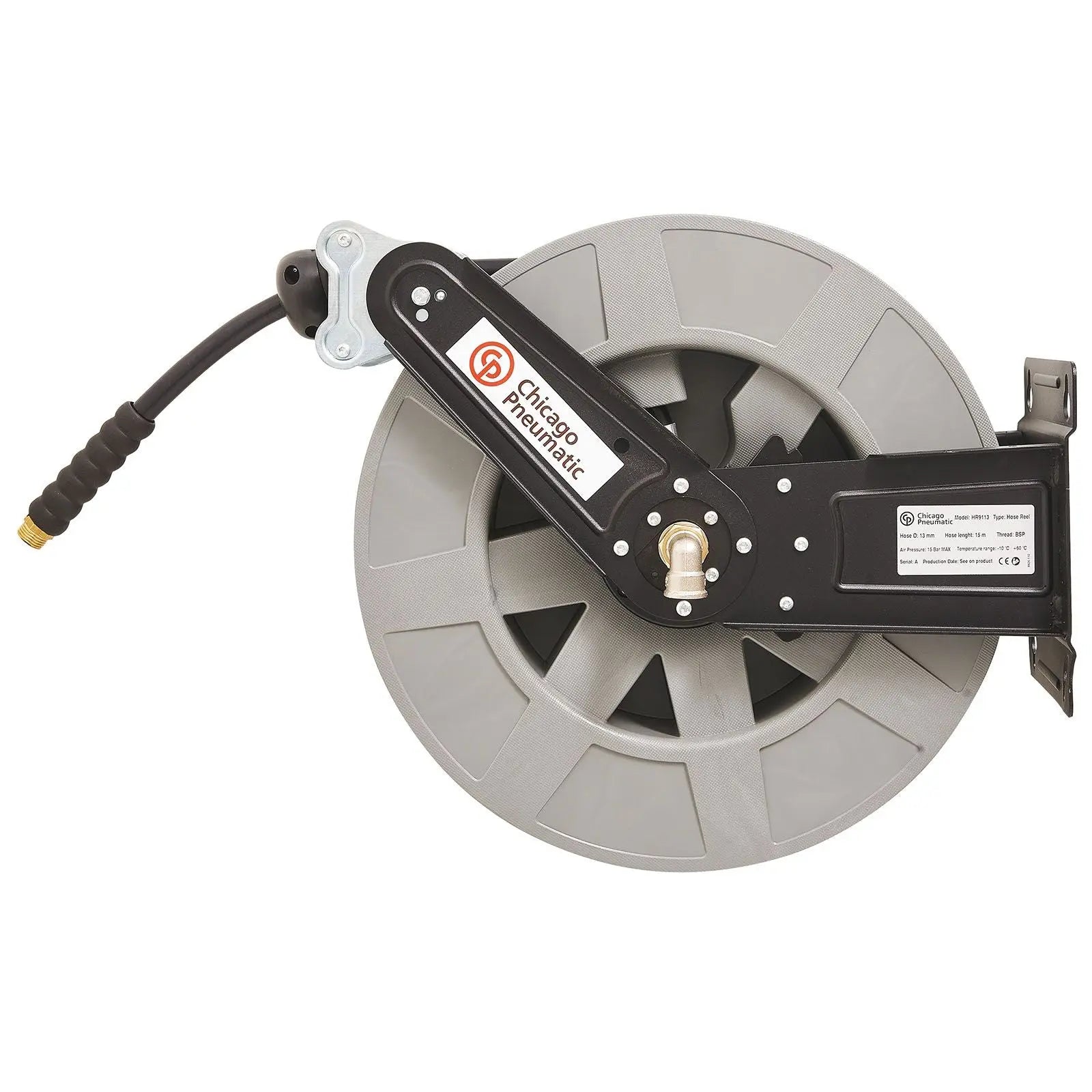 Chicago Pneumatic Hose Reel, 13mm, NPT, HR9113 - CP 8940172002 Chicago Pneumatic
