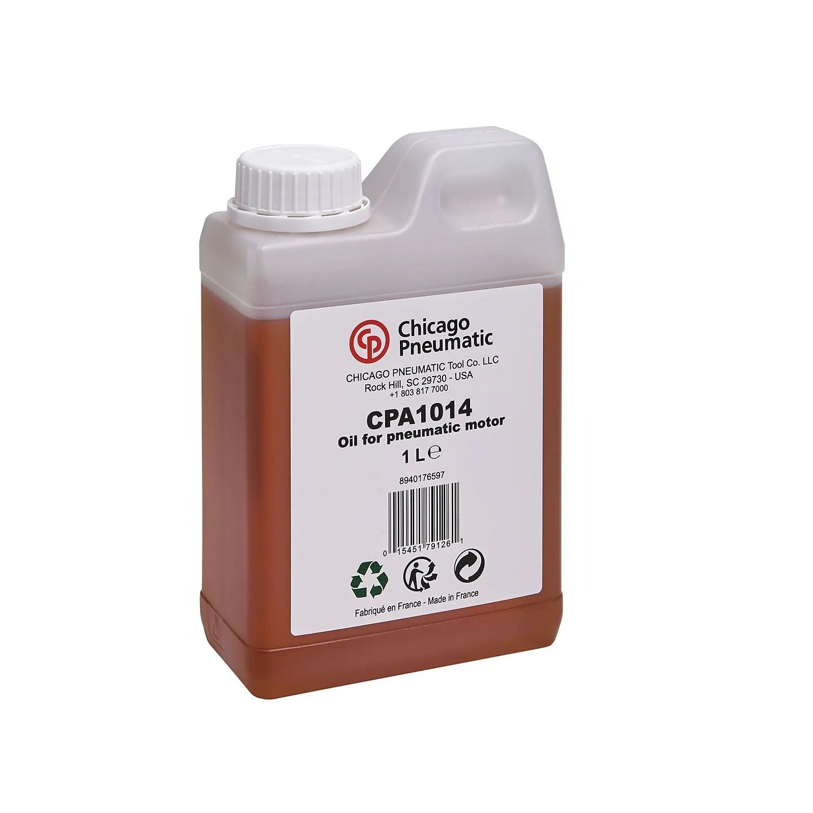 Chicago Pneumatic CPA1014 Motor Oil, 1 Liter - CP 8940176597 Chicago Pneumatic