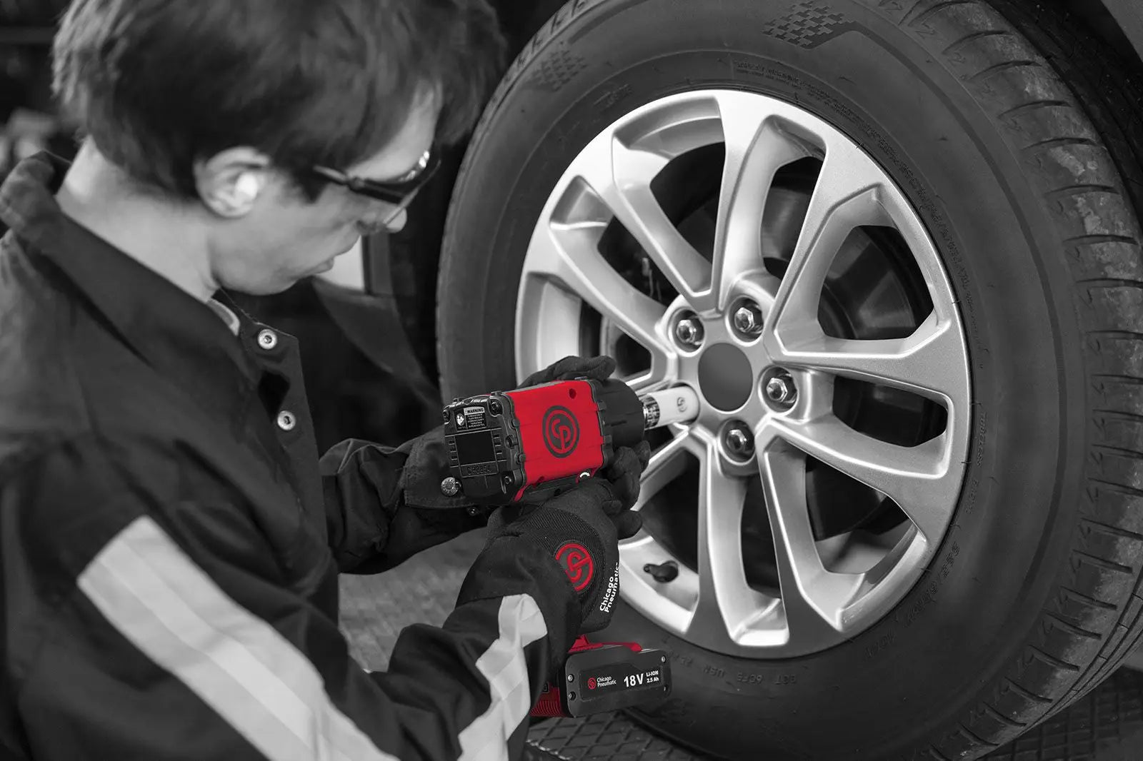 Chicago Pneumatic 1/2 in Cordless Impact Wrench - Bare Tool - CP 8941088548 Chicago Pneumatic