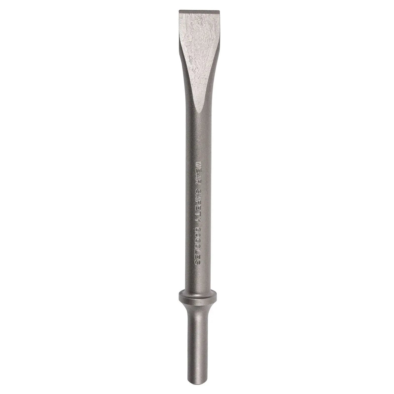 Chicago Pneumatic Round Flat Chisel Shank, 0.401 in, 7 in Length - CP A046073 Chicago Pneumatic
