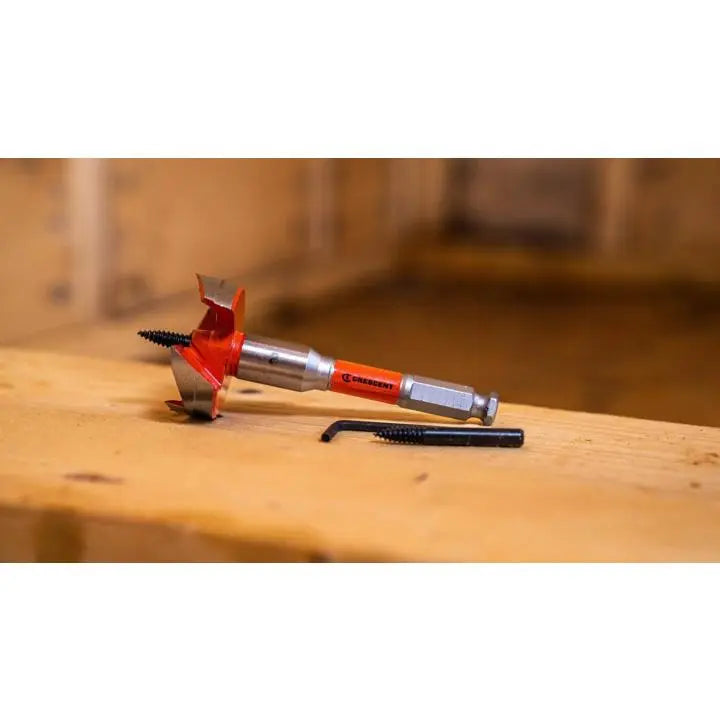 CRESCENT Self Feed Drill Bit, 1-3/4 in x 5 in - GW CDSF-557 Drill Bit CRESCENT