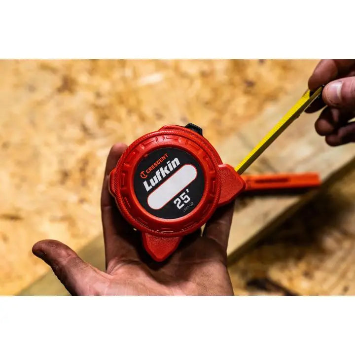 LUFKIN 1 in x 25 ft L600 Series Power Tape Measure - GW L625-02 Measuring Tape LUFKIN