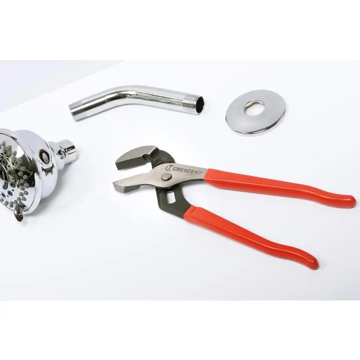 CRESCENT Smooth Jaw Tongue and Groove Plier with Dipped Handle, 10 in - GW 10TGSJDG Plier CRESCENT