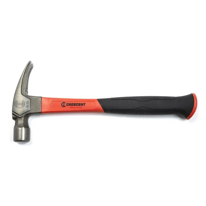 CRESCENT HAMMER, FIBERGLASS, REG, RIP, 20OZ, CRESCENT 11418C-06 Hammer CRESCENT