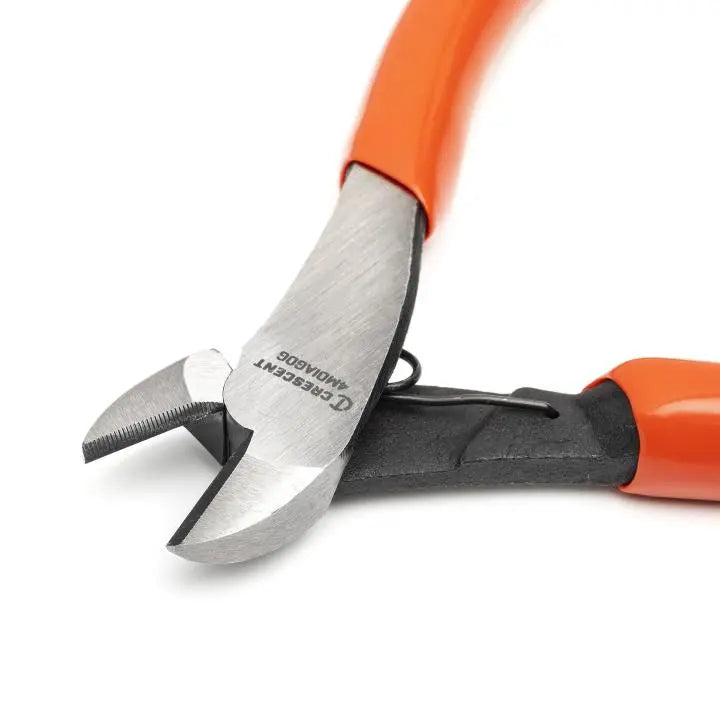 CRESCENT Diagonal Plier with Mini Dipped Handle, 4 in - GW 4MDIAGDG Plier CRESCENT