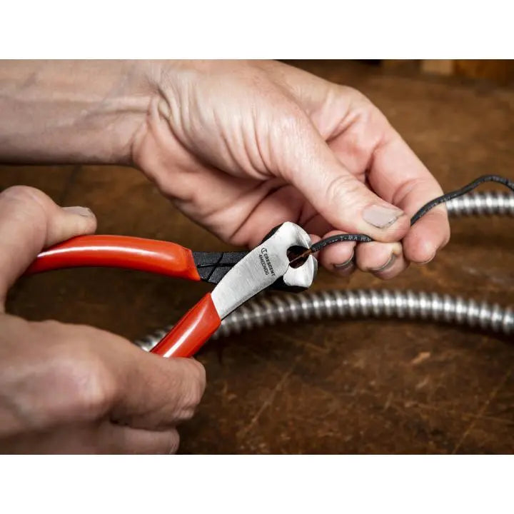 CRESCENT End Nipper Plier with Mini Dipped Handle, 4 in - GW 4MECNDG Plier CRESCENT