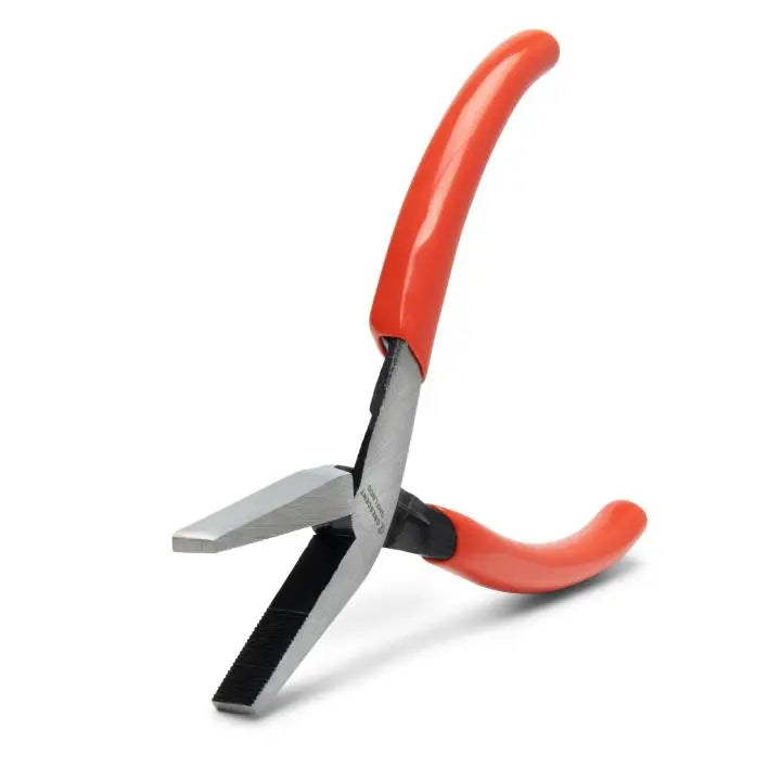 CRESCENT Long Flat Nose Plier with Mini Dipped Handle, 5 in - GW 5MFLNDG Plier CRESCENT