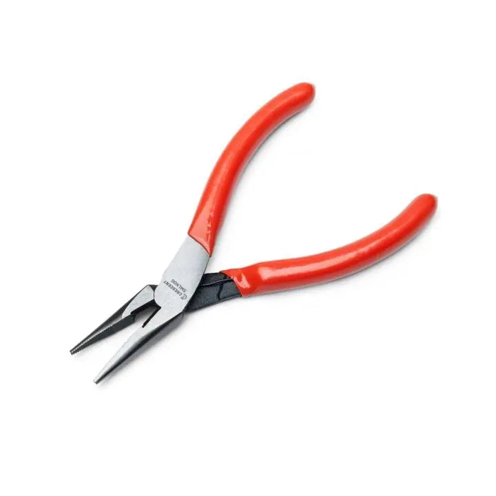 CRESCENT Long Nose Plier with Mini Dipped Handle, 5 in - GW 5MLNDG Plier CRESCENT