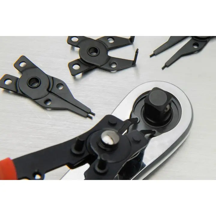 CRESCENT Set of 5 Combination Internal/External Snap Ring Pliers - GW 7SRPS Plier Set CRESCENT