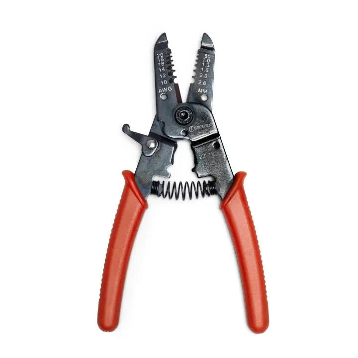 CRESCENT Wire Stripper Plier with Molded Grip, 7 in - GW 7WSDG Plier CRESCENT