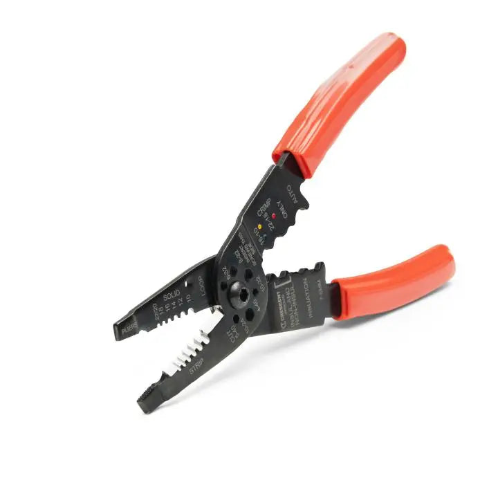 CRESCENT Wire Stripper and Crimper, 8 in - GW 8WSCCDG Stripper and Crimper CRESCENT
