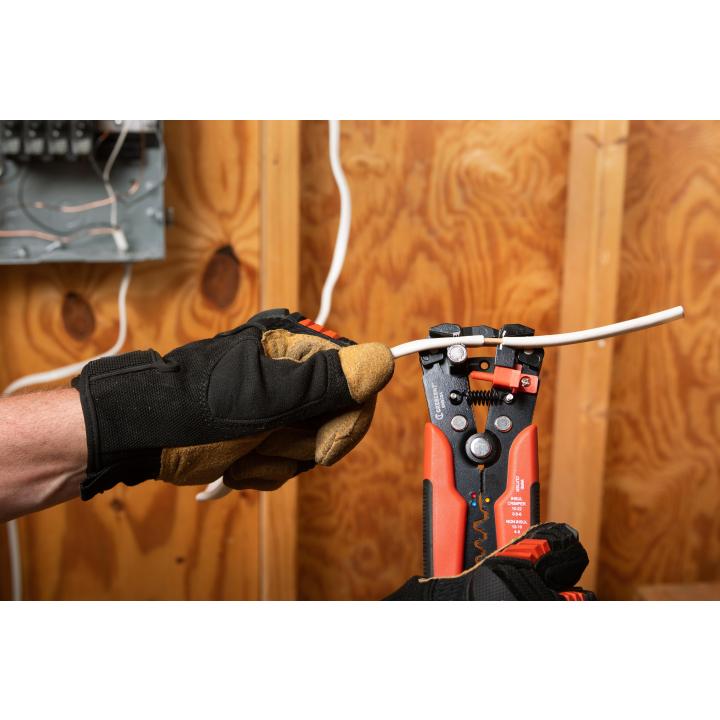 CRESCENT Self-Adjusting Wire Stripper and Cutter, 8 in - GW 8WSCSA Stripper and Cutter