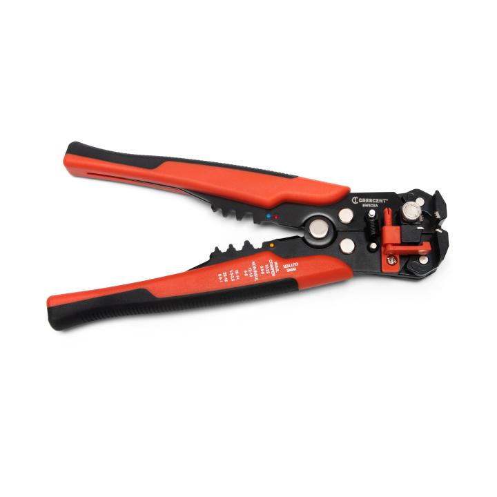 CRESCENT Self-Adjusting Wire Stripper and Cutter, 8 in - GW 8WSCSA Stripper and Cutter