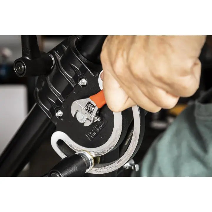 CRESCENT Carded Cushion Grip Adjustable Wrench, 4 in - GW AC24CVS CRESCENT