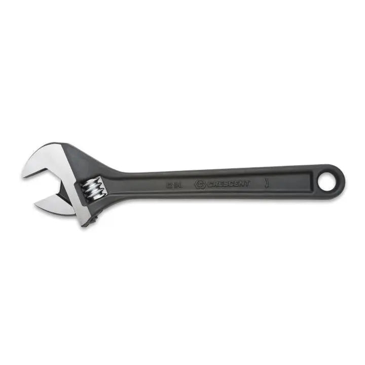 CRESCENT Boxed Black Oxide Adjustable Wrench, 12 in - GW AT212BK CRESCENT
