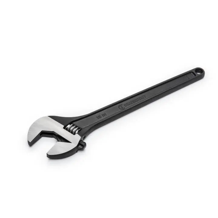 CRESCENT Boxed Black Oxide Tapered Handle Adjustable Wrench, 15 in - GW AT215BK CRESCENT