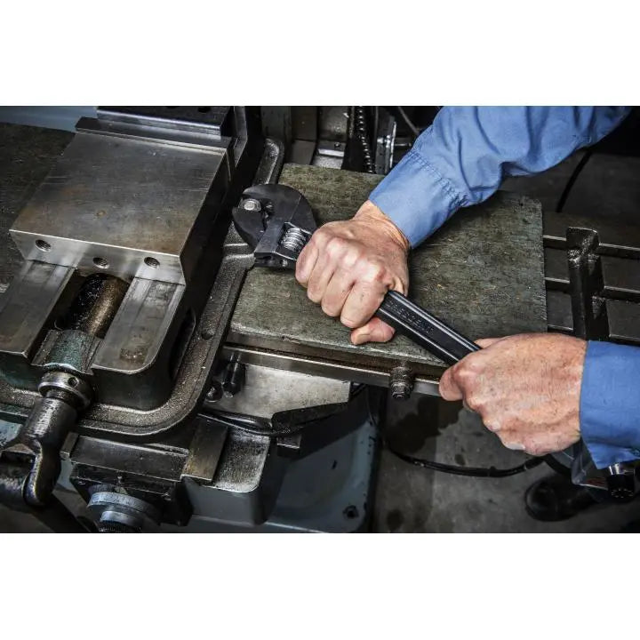 CRESCENT Boxed Black Oxide Tapered Handle Adjustable Wrench, 15 in - GW AT215BK CRESCENT