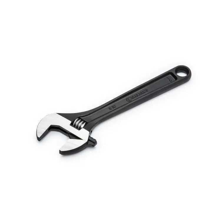 CRESCENT Carded Black Oxide Adjustable Wrench, 8 in - GW AT28VS CRESCENT
