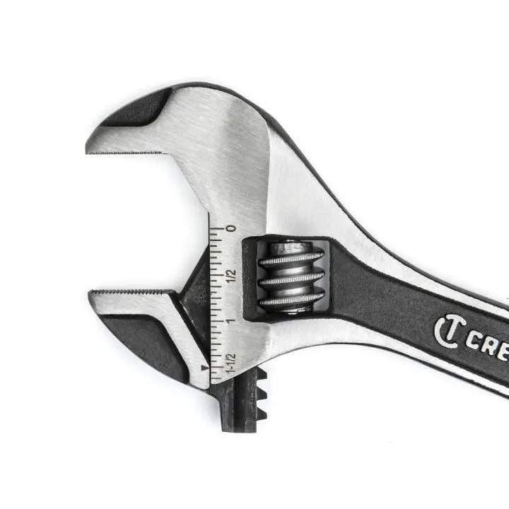 CRESCENT Wide Jaw Adjustable Wrench, 10 in - GW ATWJ210VS CRESCENT