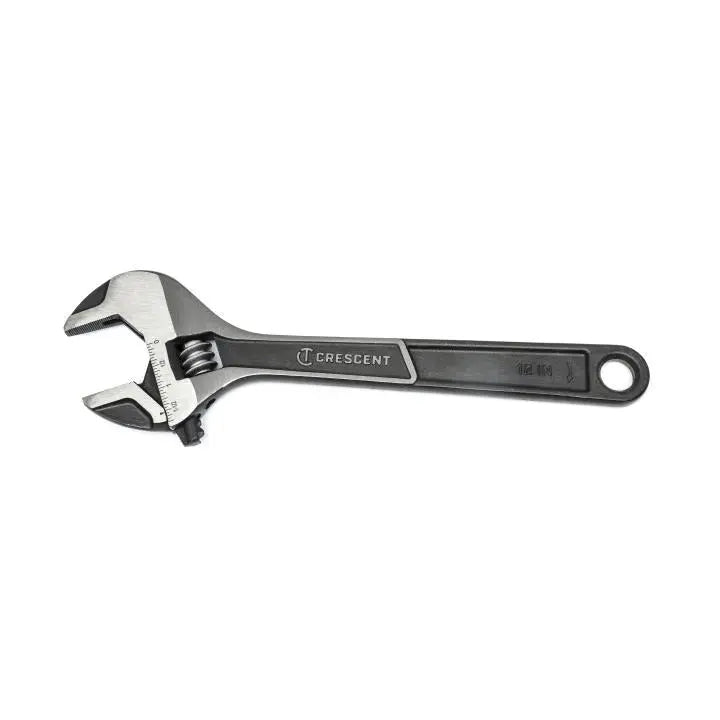 CRESCENT Wide Jaw Adjustable Wrench, 12 in - GW ATWJ212VS CRESCENT