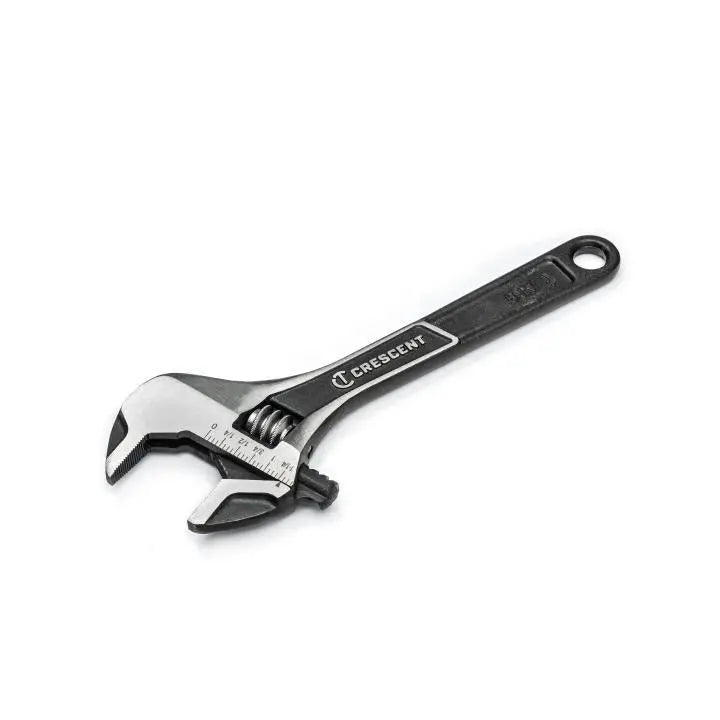 CRESCENT Wide Jaw Adjustable Wrench, 8 in - GW ATWJ28VS CRESCENT