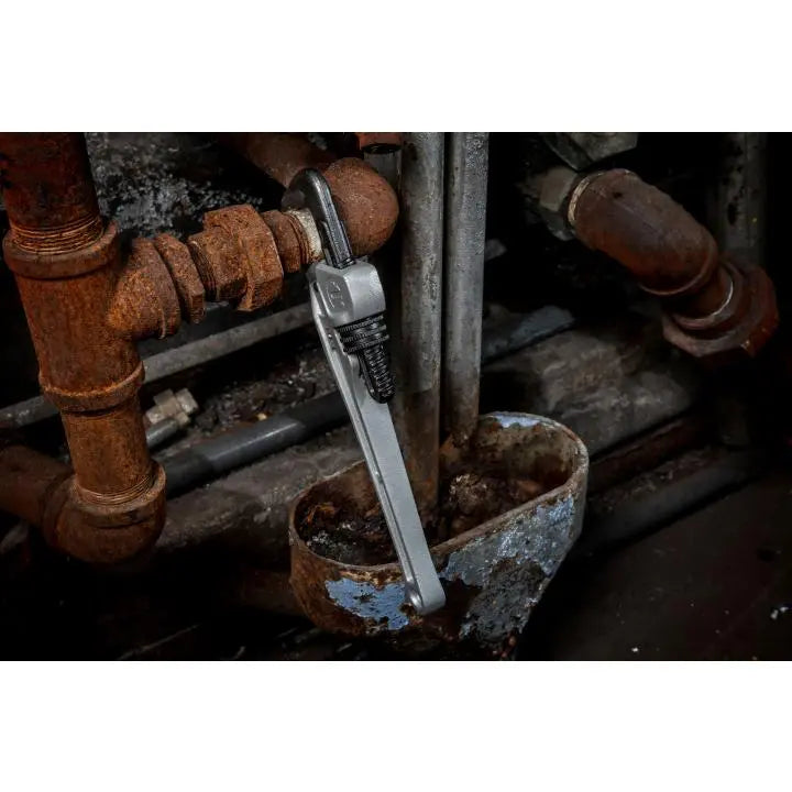 CRESCENT Aluminum Slim Jaw Pipe Wrench, 10 in - GW CAPW10S CRESCENT