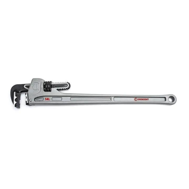 CRESCENT K9 Aluminum Long Handle Pipe Wrench, 14 in - GW CAPW14L CRESCENT