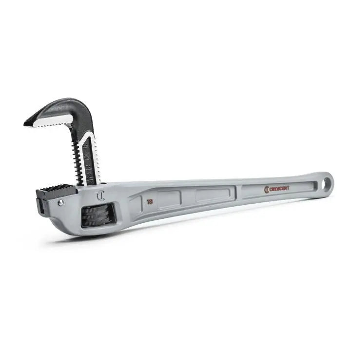 CRESCENT Aluminum Offset Handle Pipe Wrench, 18 in - GW CAPW18F CRESCENT