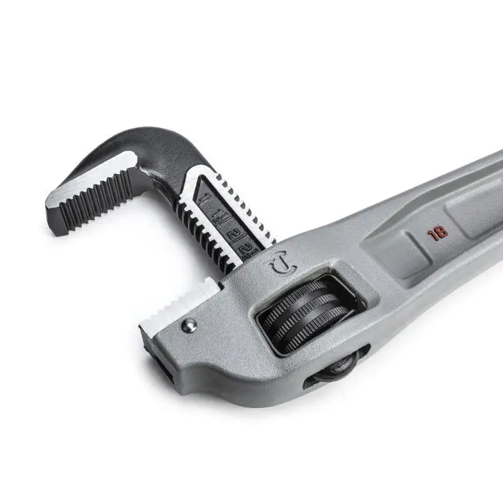 CRESCENT Aluminum Offset Handle Pipe Wrench, 18 in - GW CAPW18F CRESCENT