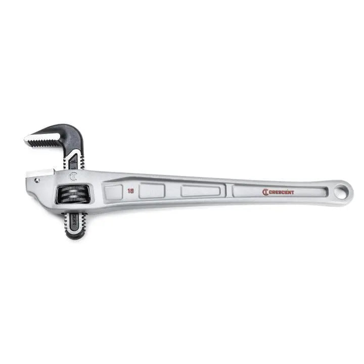 CRESCENT Aluminum Offset Handle Pipe Wrench, 18 in - GW CAPW18F CRESCENT
