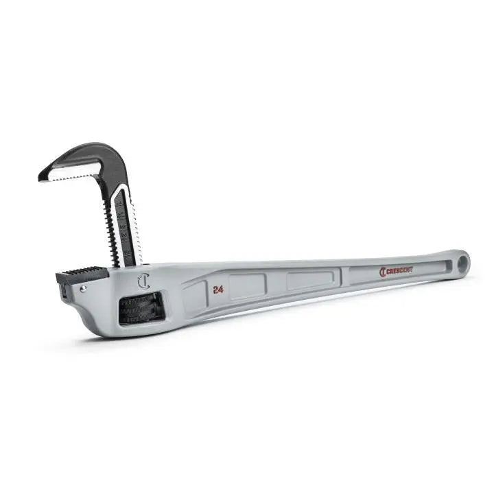 CRESCENT Aluminum Offset Handle Pipe Wrench, 24 in - GW CAPW24F CRESCENT