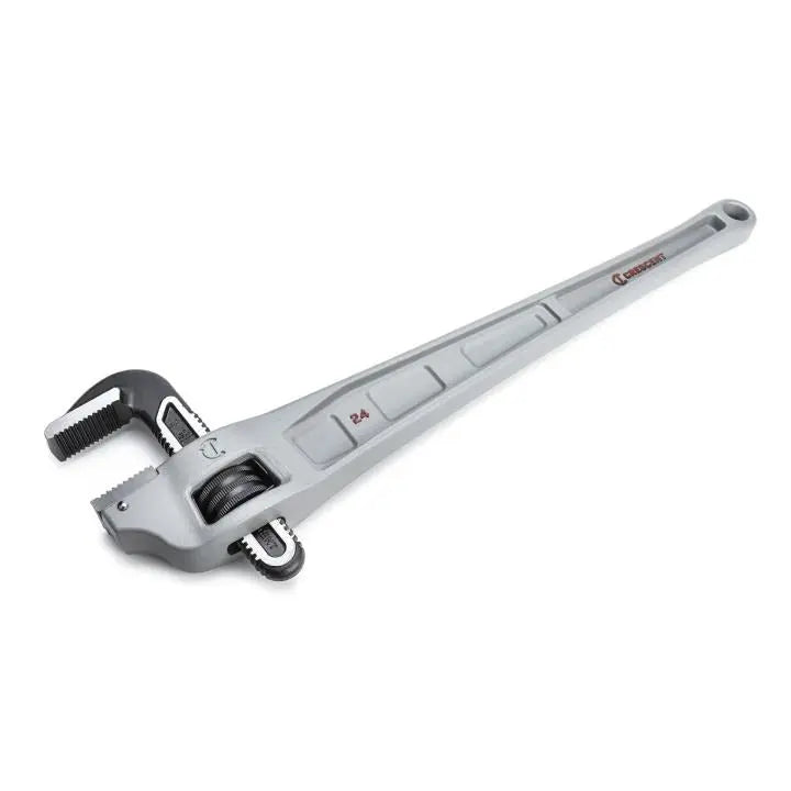 CRESCENT Aluminum Offset Handle Pipe Wrench, 24 in - GW CAPW24F CRESCENT
