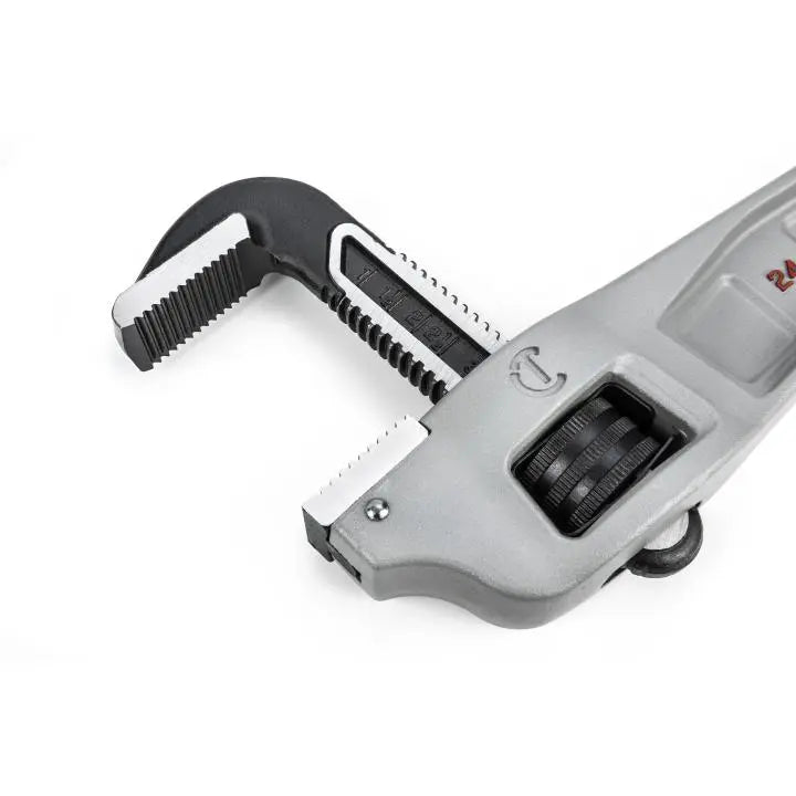 CRESCENT Aluminum Offset Handle Pipe Wrench, 24 in - GW CAPW24F CRESCENT