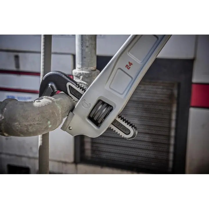 CRESCENT Aluminum Offset Handle Pipe Wrench, 24 in - GW CAPW24F CRESCENT