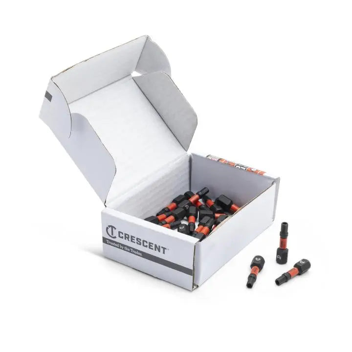 CRESCENT Set of 25 Security Hex Vortex Impact Power Bit, 9 in x 1 in - GW CAVB1HXR9-25 Power Bit Set CRESCENT