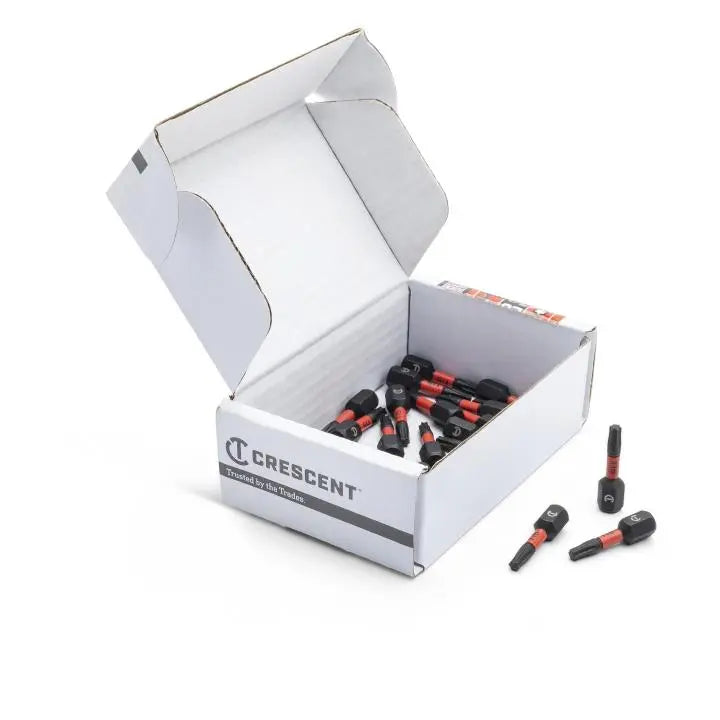 CRESCENT Set of 25 Torx Vortex Impact Power Bit, T15 x 1 in - GW CAVB1T15-25 Power Bit Set CRESCENT