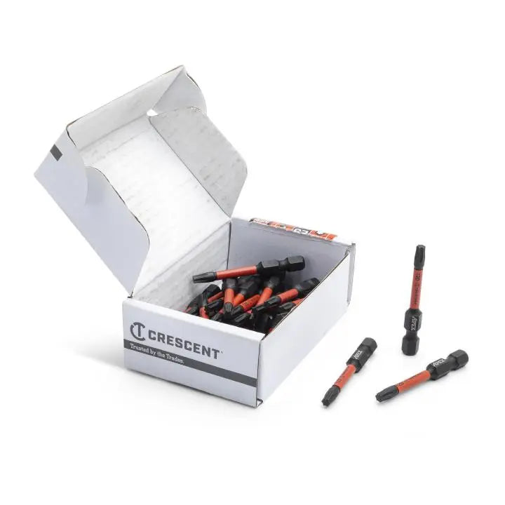 CRESCENT Set of 25 Torx Vortex Impact Power Bit, T20 x 2 in - GW CAVB2T20-25 Power Bit Set CRESCENT