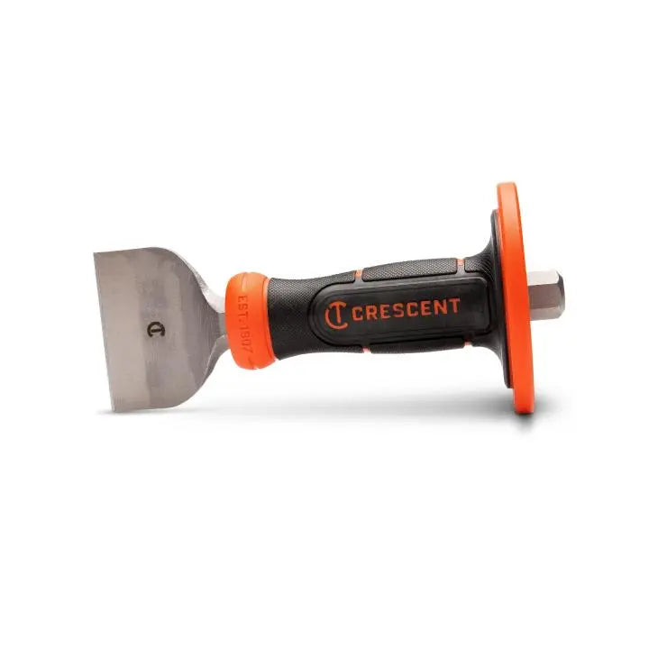CRESCENT Brick Chisel with Handguard, 3 in x 8-1/2 in - GW CBCH30H Chisel CRESCENT