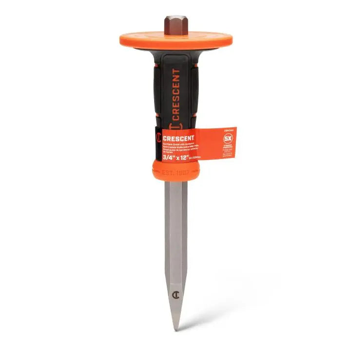 CRESCENT Brick Chisel with Handguard, 3 in x 8-1/2 in - GW CBCH30H Chisel CRESCENT