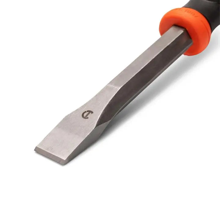 CRESCENT Cold Chisel with Handguard, 1 in x 12 in - GW CC1H12 Chisel CRESCENT